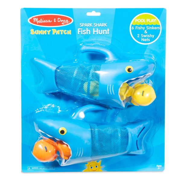Spark Shark Fish Hunt Pool Toy from Melissa & Doug