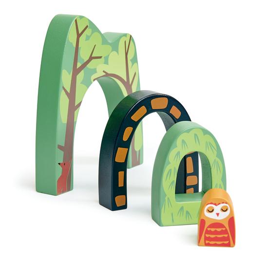 Forest Tunnels Train Accessory Set from Tender Leaf Toys 4 Forest Tunnels Train Accessory Set from Tender Leaf Toys 4