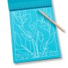 On the Go Scratch Art Color Reveal Pad - Sea Life made by Melissa & Doug