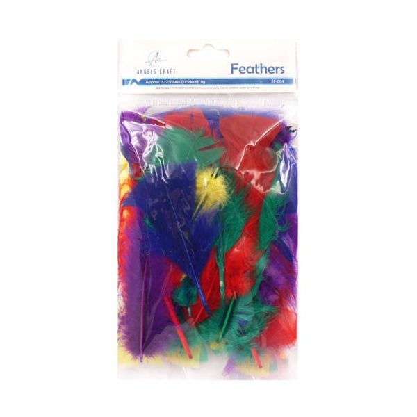 Angels Craft Feathers 8g in Asst. Colors
