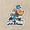 Kingdom of Threads Dog Man Sticker