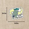 Beastly Building Sticker From Dog Man from Kingdom of Threads