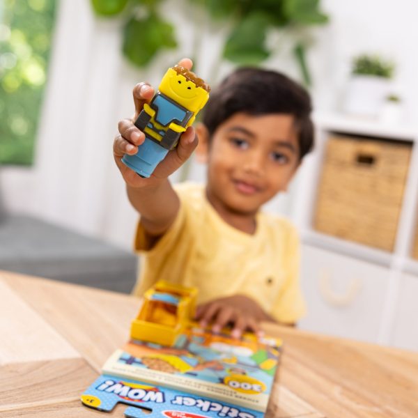 Sticker Wow Bulldozer Bundle from Melissa & Doug