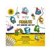 Ooly Peanuts DIY Shrink Art Kit