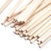 Round Wooden Dowels 5mm x 5.9in. 40-ct made by Angels Craft