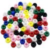 Pony Beads in Primary Colors 6x9mm from Angels Craft