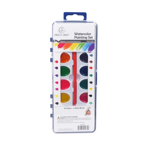 Angels Craft Watercolor Paint Set 16 colors Angels Craft Watercolor Paint Set 16 colors