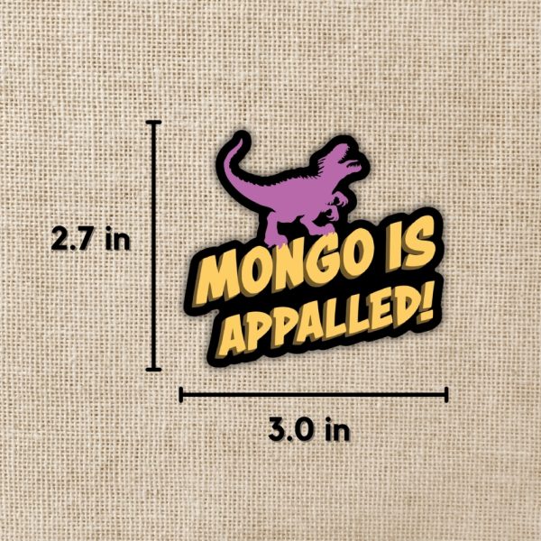 Mongo Is Appalled Dungeon Crawler Carl Sticker from Kingdom of Threads