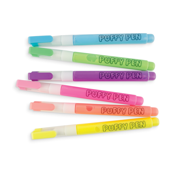 Magic Neon Puffy Pens made by OOLY