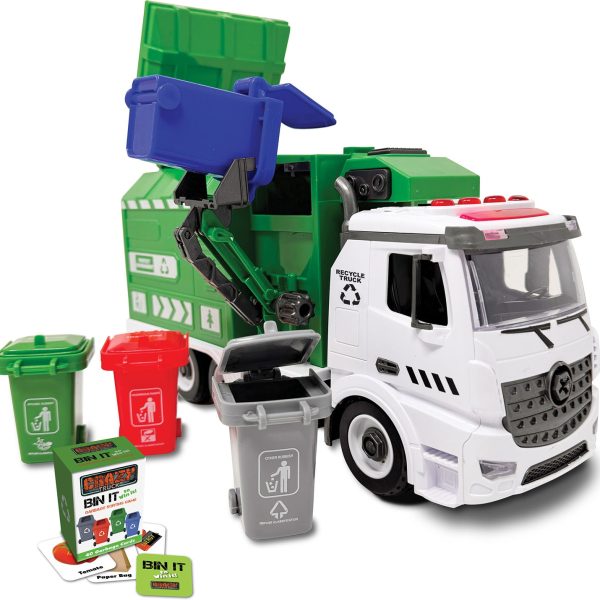 Thin Air Brands Garbage Recycling Truck with Light & Sound Thin Air Brands Garbage Recycling Truck with Light & Sound
