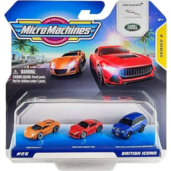 UCC Distributing Micro Machines Series 6 British Icons UCC Distributing Micro Machines Series 6 British Icons