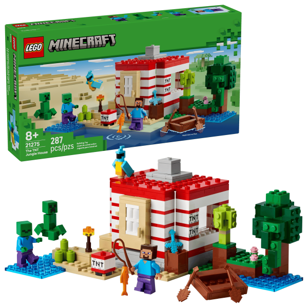LEGO Minecraft The TNT Jungle House 21275 LEGO Minecraft The TNT Jungle House 21275