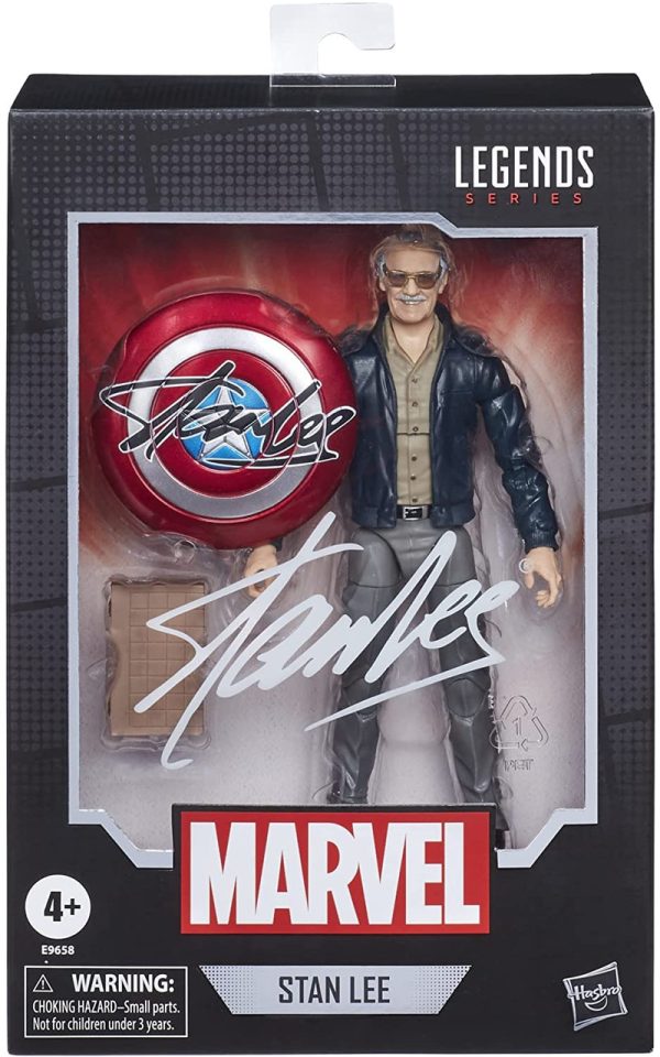 Marvel Legends Stan Lee (With Captain America Shield)