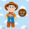 Kids Preferred Disney Toy Story 12" Woody Plush Cuteeze part of our  collection