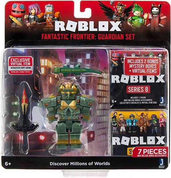 Roblox Fantastic Frontier Guardient Set 3 Figure And Accessory Pack from UCC Distributing