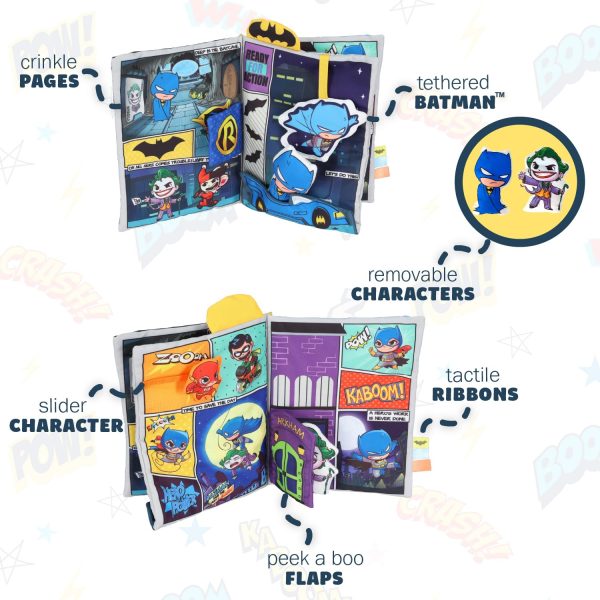 Kids Preferred WB DC My First Comic Soft Book Children's Books
