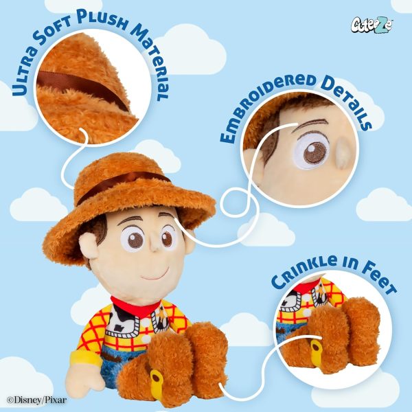 Kids Preferred Disney Toy Story 12" Woody Plush Cuteeze Toys