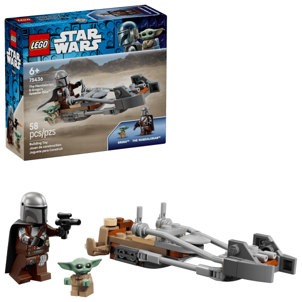LEGO Star Wars The Mandalorian & Grogu’s Speeder Bike 75436 LEGO Star Wars The Mandalorian & Grogu's Speeder Bike 75436