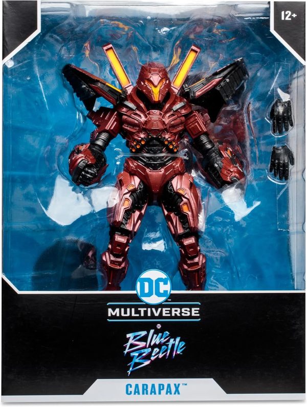 McFarlane DC Blue Beetle Carapax Megafig