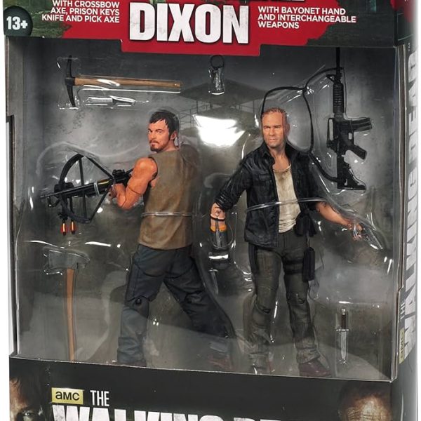 McFarlane Toys The Walking Dead Daryl & Merle Dixon (2 Pack) TV Series 4