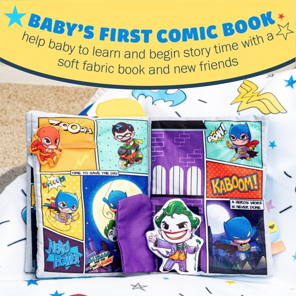 WB DC My First Comic Soft Book made by Kids Preferred