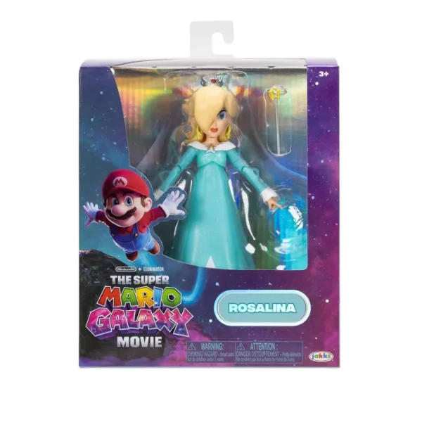 Jakks The Super Mario Galaxy Movie Rosalina 5 Inch Figure Toys