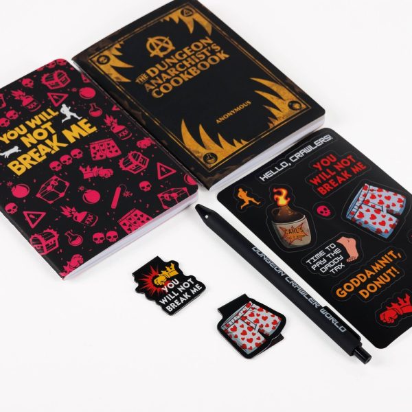 Compensated Anarchist Gift Set Dungeon Crawler Carl made by Kingdom of Threads