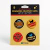 Kingdom of Threads Dungeon Crawler Carl Button Pin Set Dungeon Crawler Carl