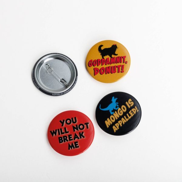 Dungeon Crawler Carl Button Pin Set Dungeon Crawler Carl from Kingdom of Threads
