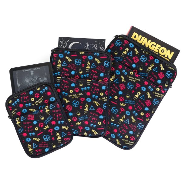 Hello Crawlers Book Sleeve Dungeon Crawler Carl – Small E-Reader from Kingdom of Threads Hello Crawlers Book Sleeve Dungeon Crawler Carl - Small E-Reader from Kingdom of Threads