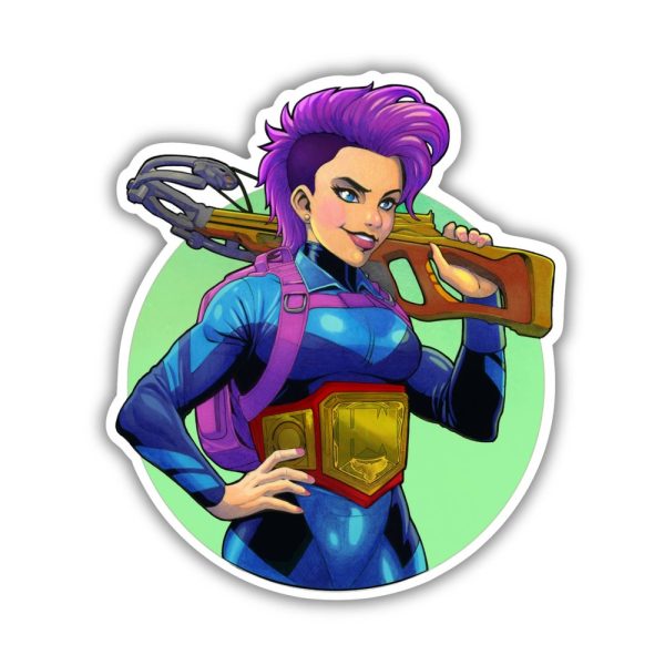 Kingdom of Threads Katia Dungeon Crawler Carl Sticker Kingdom of Threads Katia Dungeon Crawler Carl Sticker