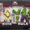 Marvel Legends Wolverine & Hulk : Marvel 80th Anniversary