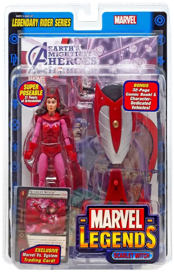 Marvel Legends Scarlet Witch Legendary Rider Series