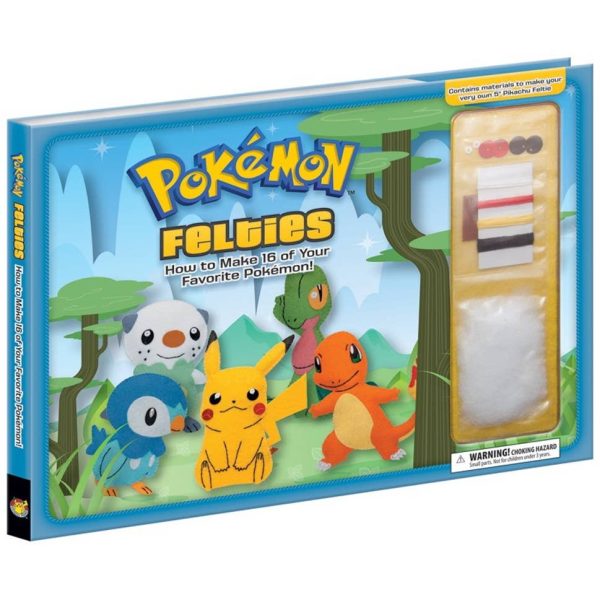 Simon & Schuster Pokemon Felties: How to Make 16 of Your Favorite Pokemon by Pikachu Press Simon & Schuster Pokemon Felties: How to Make 16 of Your Favorite Pokemon by Pikachu Press