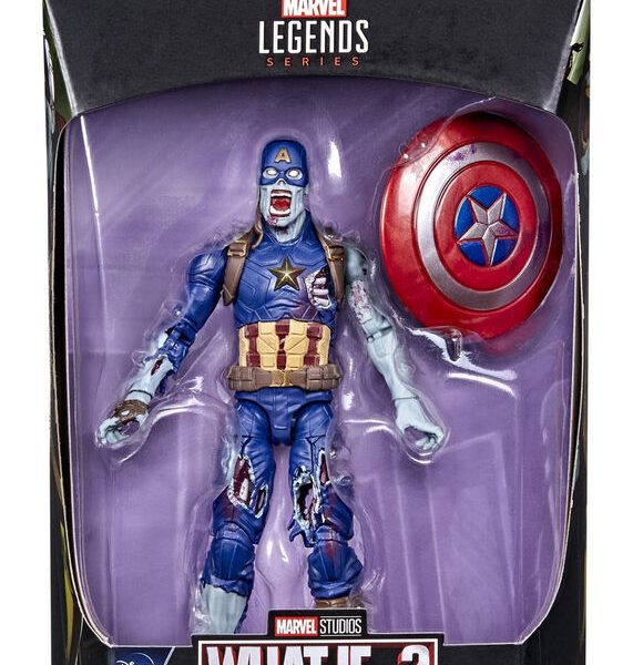 s-l1200 (2) Marvel Legends Zombie Captain America BAF Marvel's The Watcher