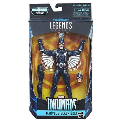 s-l400 (2) Marvel Legends Marvel's Black Bolt BAF Okoye