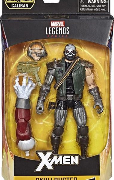 Marvel Legends Skullbuster BAF Caliban