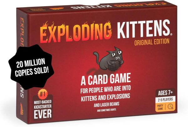 ASMODEE Exploding Kittens Original Edition Card Game
