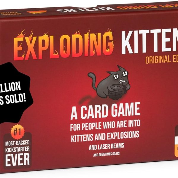 ASMODEE Exploding Kittens Original Edition Card Game ASMODEE Exploding Kittens Original Edition Card Game