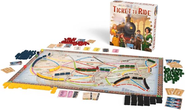 Ticket to Ride Refresh Strategy Board Game made by ASMODEE