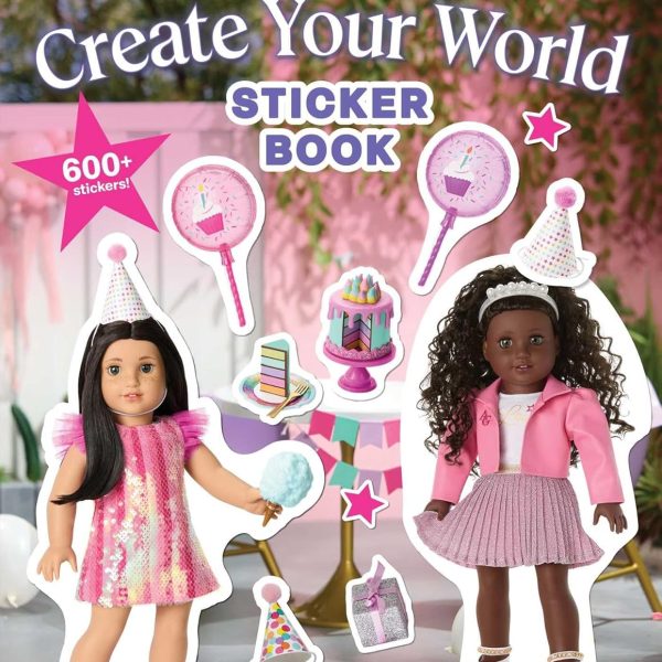 Simon & Schuster American Girl: Create Your World Sticker Book by American Girl Simon & Schuster American Girl: Create Your World Sticker Book by American Girl