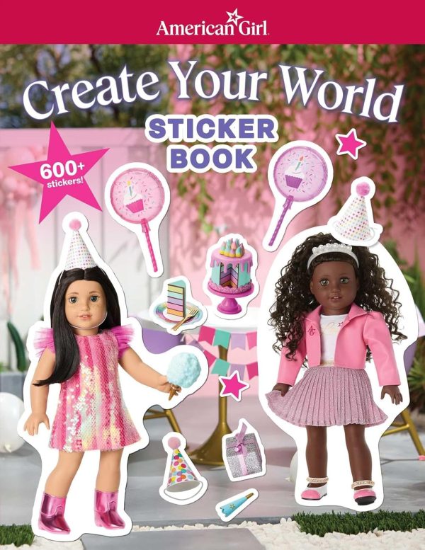 Simon & Schuster American Girl: Create Your World Sticker Book by American Girl