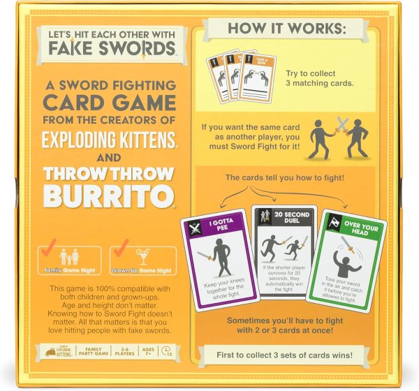 Let's Hit Each Other With Fake Swords: A Sword Fighting Card Game from ASMODEE