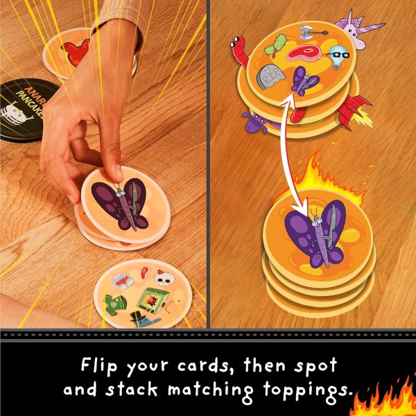Anarchy Pancakes Matching Game by Exploding Kittens made by ASMODEE