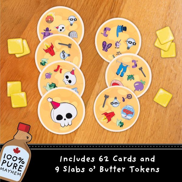 ASMODEE Anarchy Pancakes Matching Game by Exploding Kittens available at Blossom
