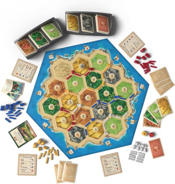 ASMODEE CATAN: The Game Classic Strategy Board Game Games