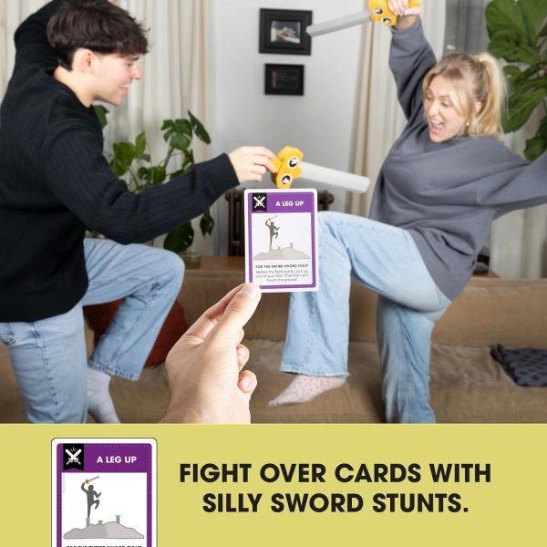 ASMODEE Let's Hit Each Other With Fake Swords: A Sword Fighting Card Game part of our  collection