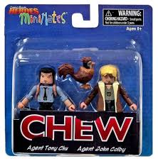 Diamond Select Toys Chew MiniMates Image comic IDW Mini Mates Comic Book Heroes Poyo Inside