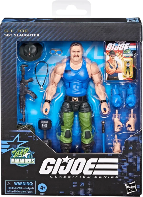 Hasbro G.I. Joe Sgt Slaughter Mad Marauders Classified Series 129