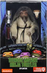 images (37) Neca Splinter Reel Toys GameStop Exclusive Movie TMNT Nickelodeon Ninja Turtles